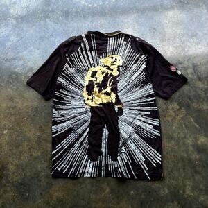 Vintage Y2K Skater Crazy Aop‎ Polo Shirt